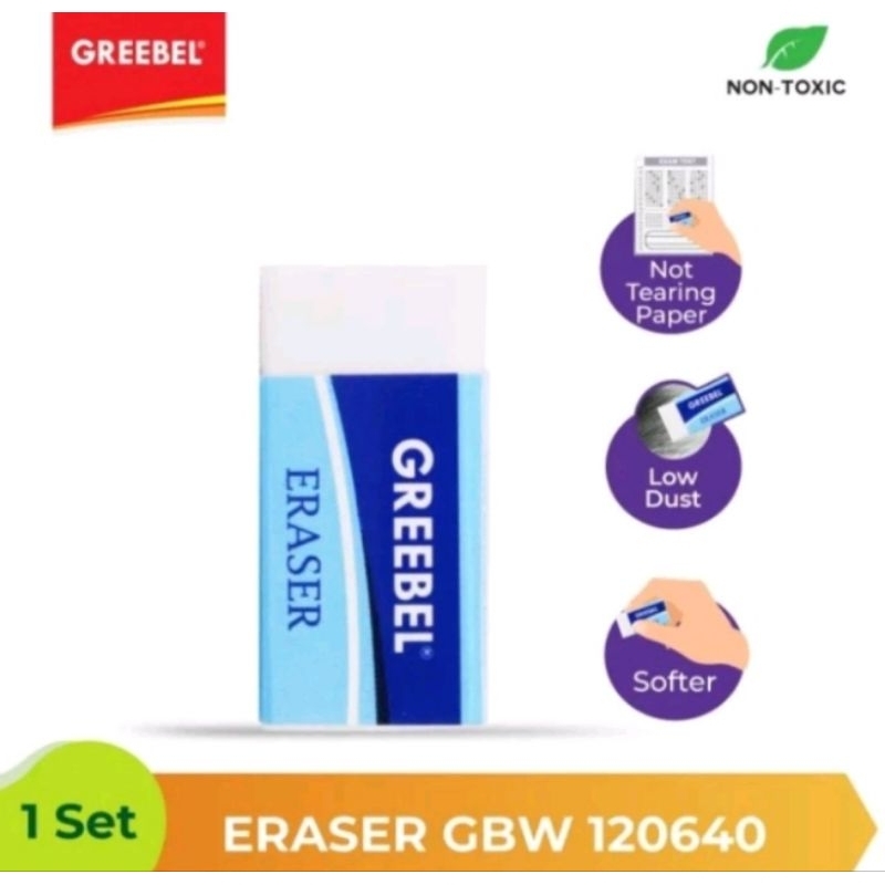 

Penghapus / Eraser Greebel GBW - 120640 Penghapus Murah