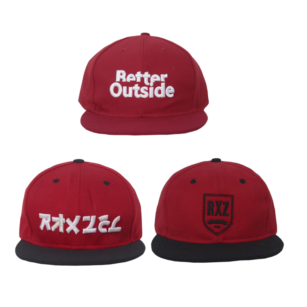 Raxzel Topi Snapback Red Series 4A