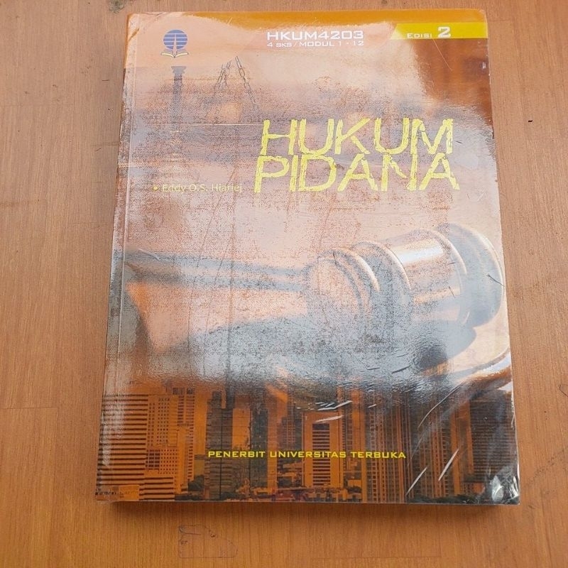 HUKUM  PIDANA. Eddy  O.S.  Hiariej original  EDISI 2