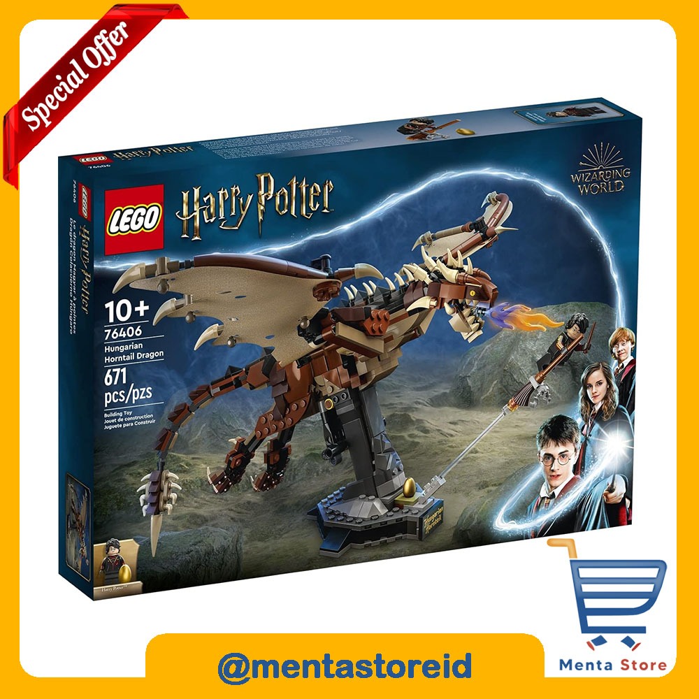 LEGO Harry Potter 76406 Hungarian Horntail Dragon