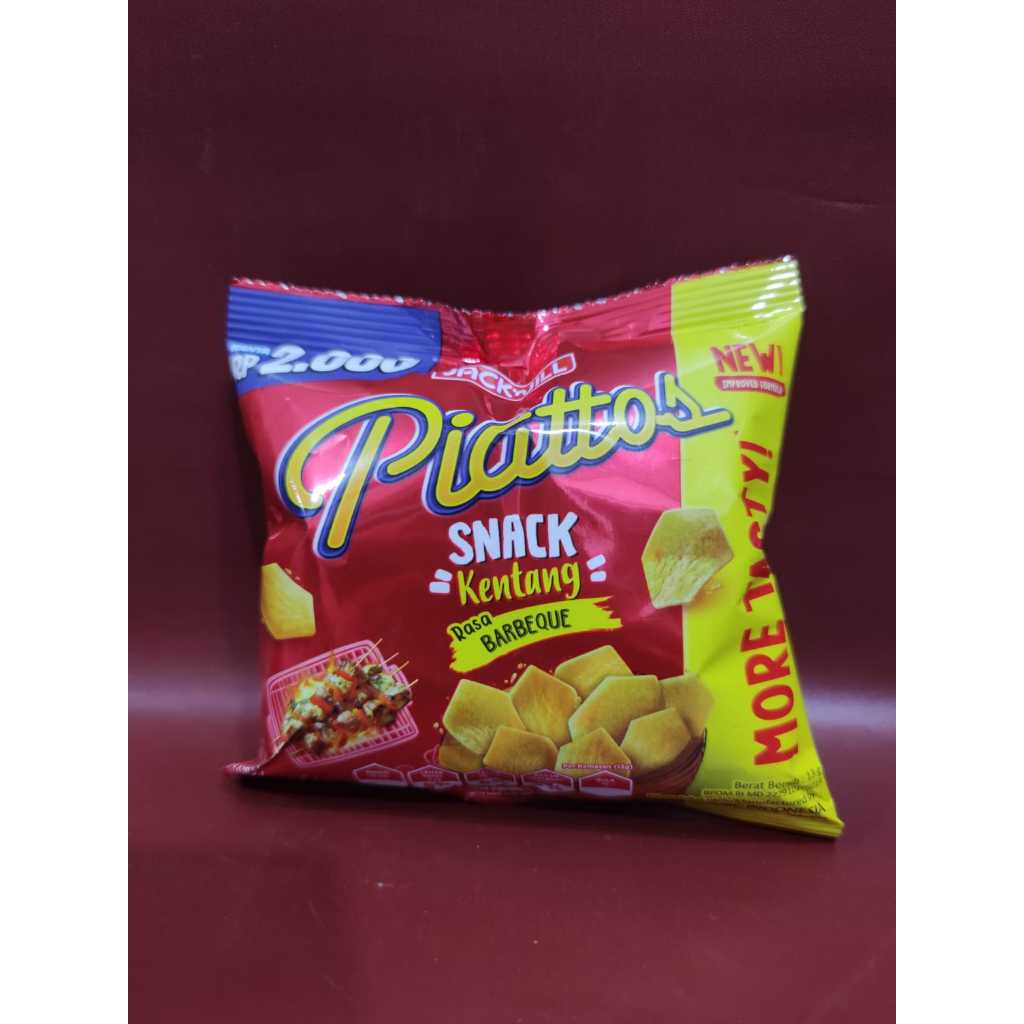 

Piattos Barbeque Rejuvenate 13G - Makanan Ringan