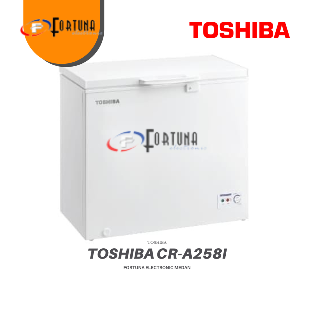 CHEEST FREEZER TOSHIBA CR-A258I 200 LITER MEDAN