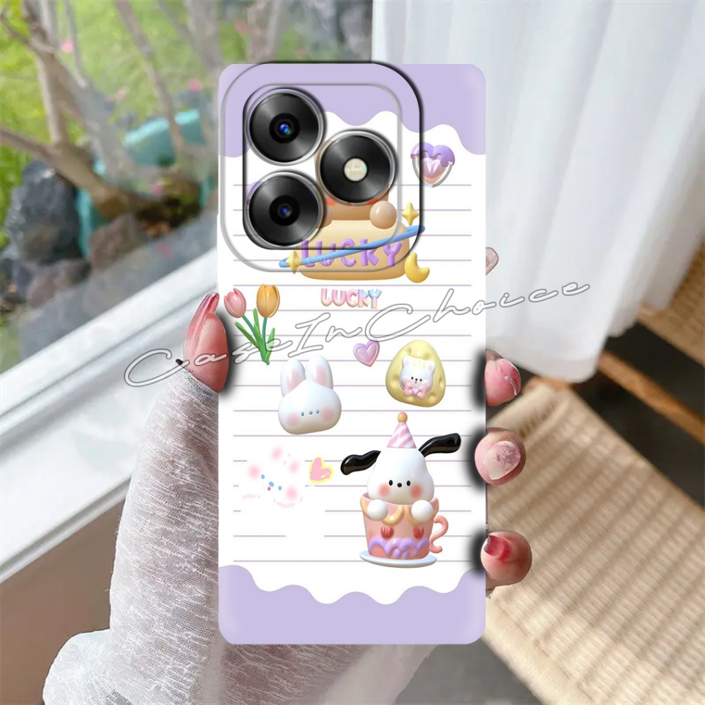 case hp itel s23 plus terbaru motif aesthetic abstrak black hitam art kartun putih streetwear hypebe