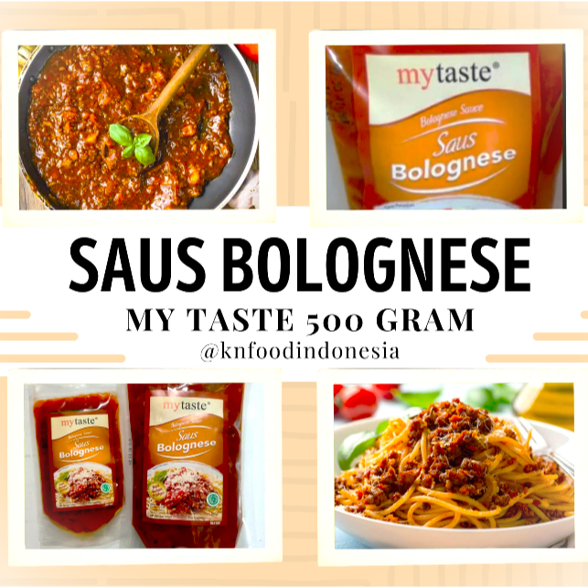 

Saus Bolognaise My Taste 500 gr-Sauce Spageti my Taste