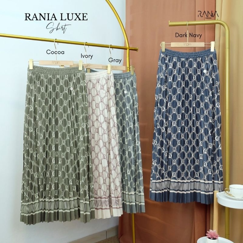Rok Plisket Motif Rania Lux