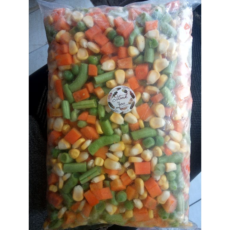 

MIX VEGETABLE KEMASAN 1 KG(FRESH)