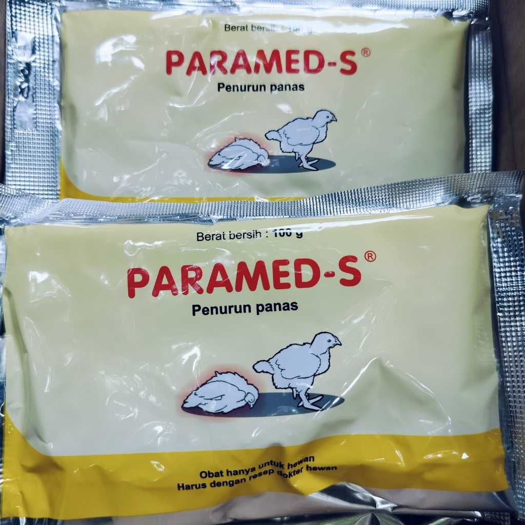 Medion Paramed-S Obat Penurun Panas Ayam Obat Parasetamol Ayam
