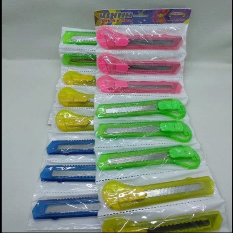 

*GROSIR* Cutter Bening Besar renteng (12pcs)