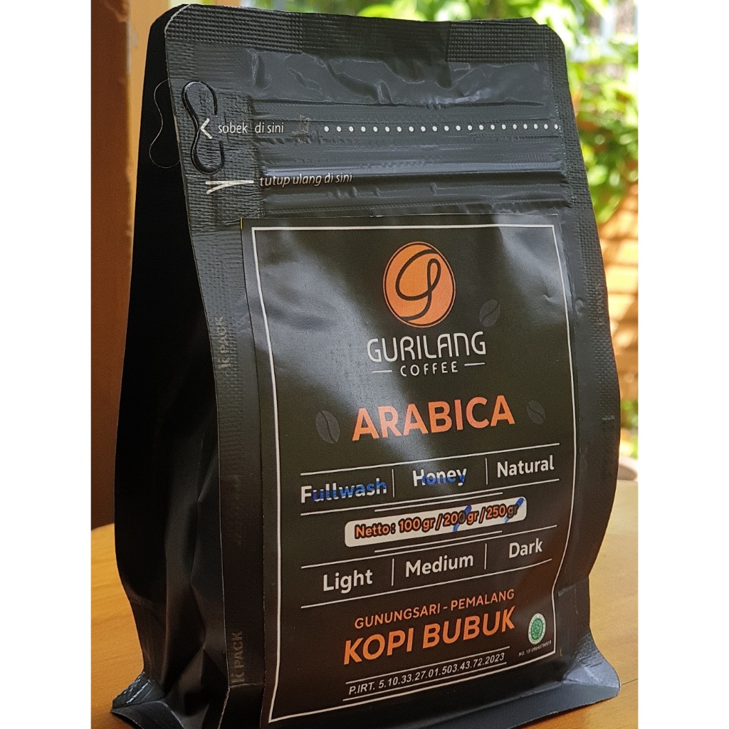 

ARABICA GURILANG 100% KOPI ARABICA ASLI