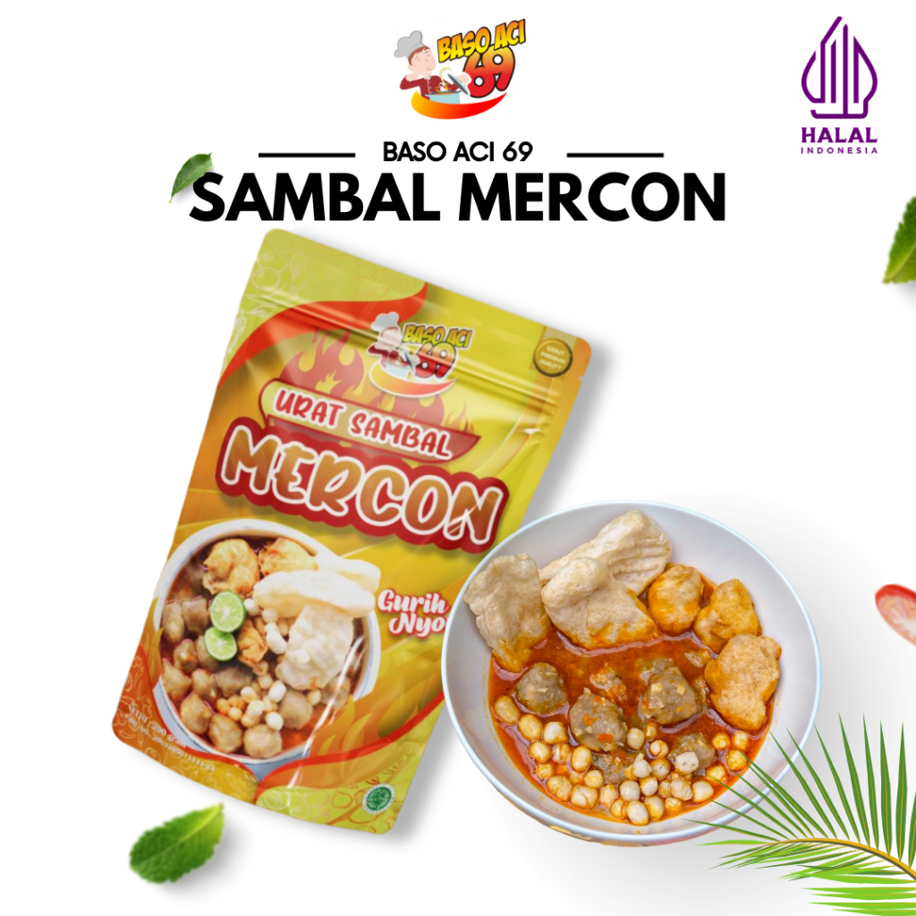 

BASO ACI URAT MERCON KUAH PEDAS SAMBAL MERCON GURIH NYOY