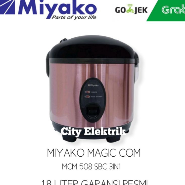 Terbatas QYS Rice Coocker  Magicom Miyako 58 SBC 18L  Lapisan Nanoal Anti Lengket