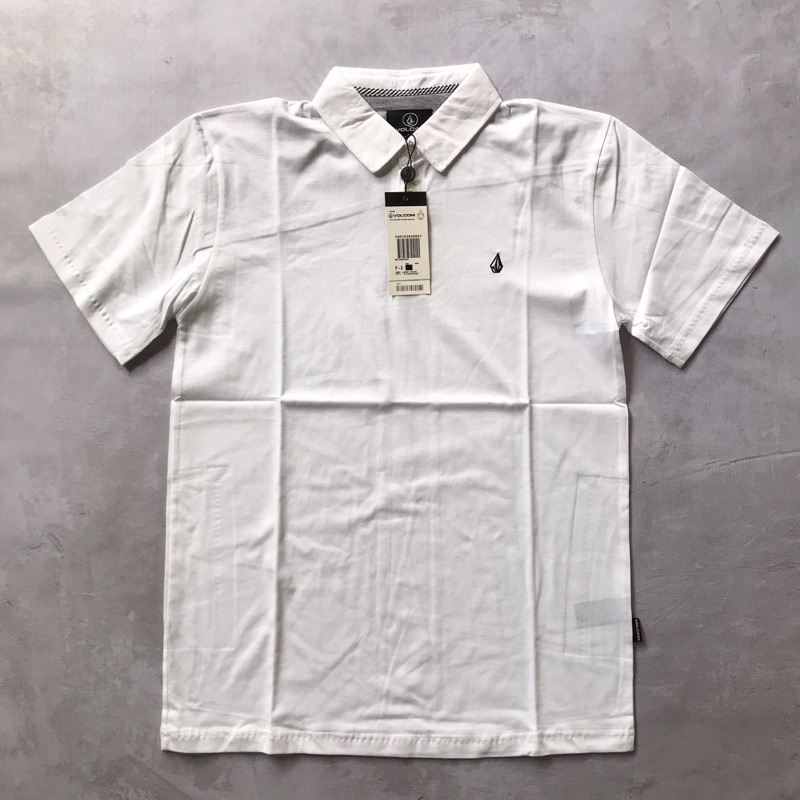 BAJU KAOS KERAH SURFING VOLCOM BM ORI SURFING SKATE DISTRO