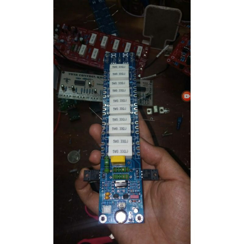 pcb transistor final 2u 5 set, komponen ori