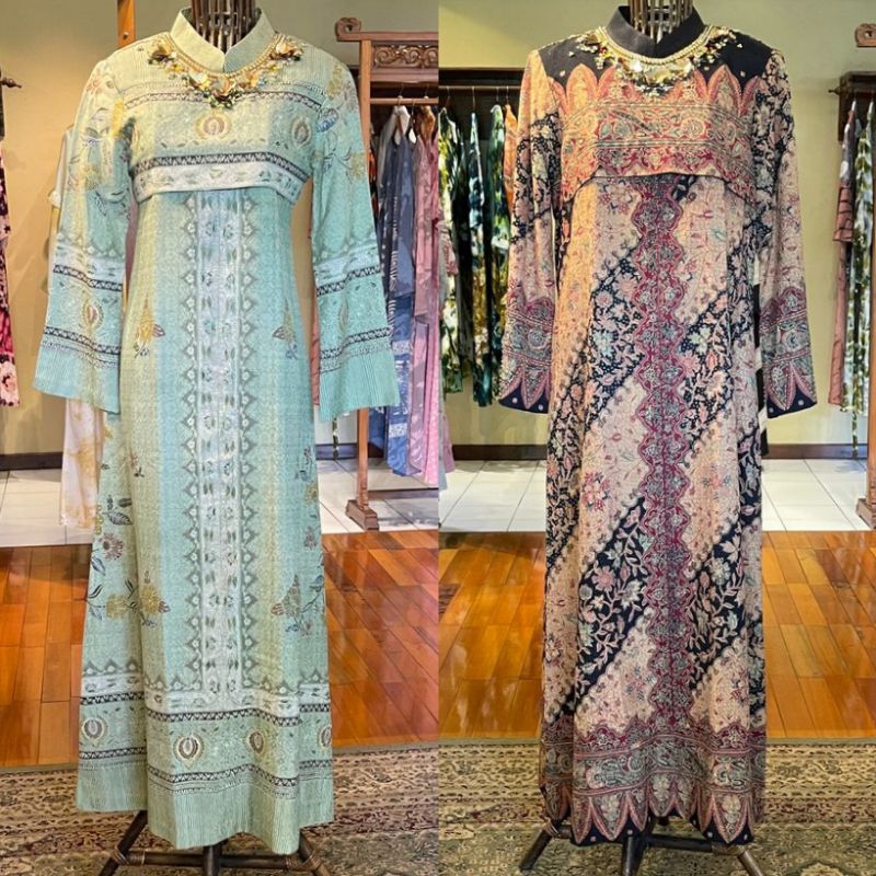 Abaya Viscos Payet by Dian Pelangi LIMITED EDITION Busana Muslim Gamis Dress Gaun Outfit Pesta Perni