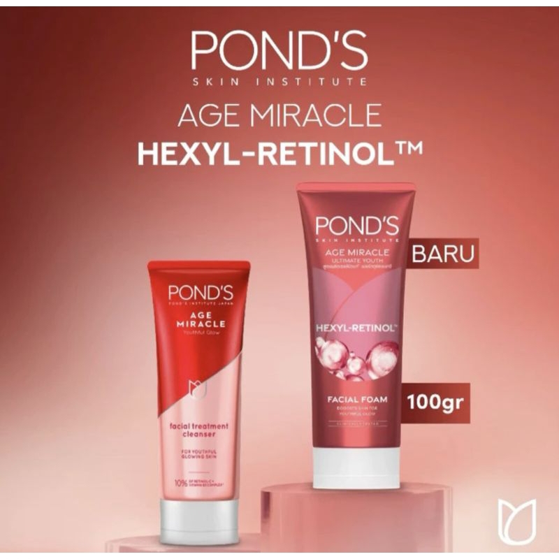 PONDS FACIAL FOAM AGE MIRACLE