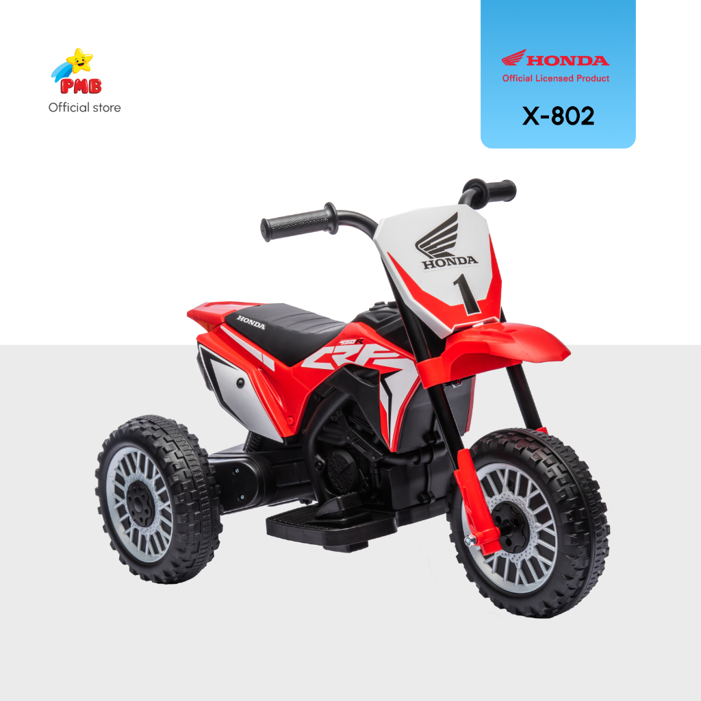 Mainan Anak Motor Aki Honda CRF X802 PMB