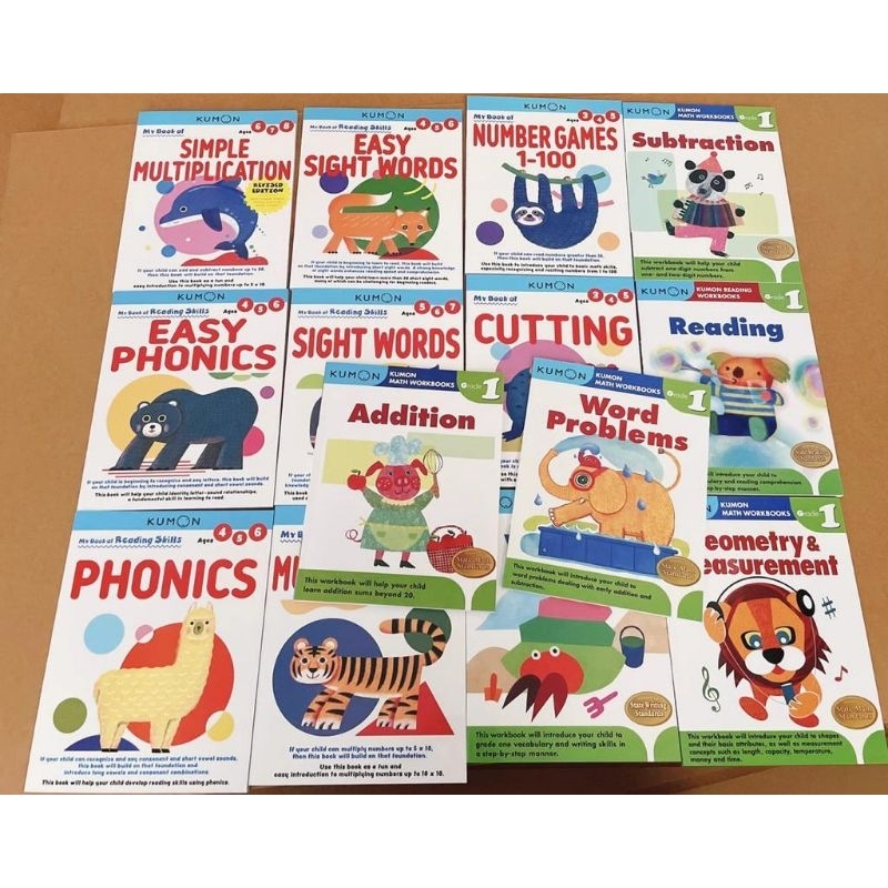 Kumon Worksheet Grade 1