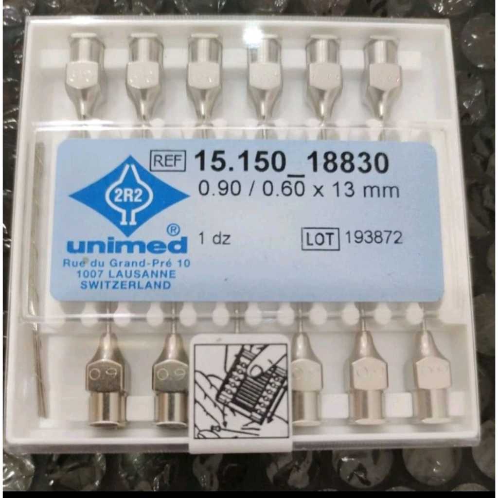 JARUM SOCOREX UNIMED 0.7 + 0.9 [ 1 PACK ISI 12 biji ]