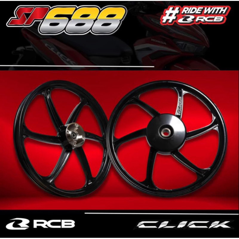 Velg RCB SP688 Ring 17 Honda Vario 125 Vario 150 Vario 160 Velg RACING RCB