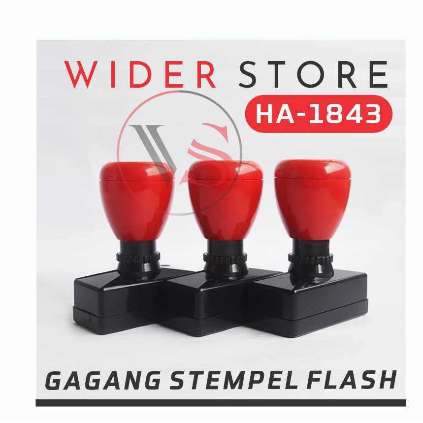 

gagang stempel flash 1843 HA