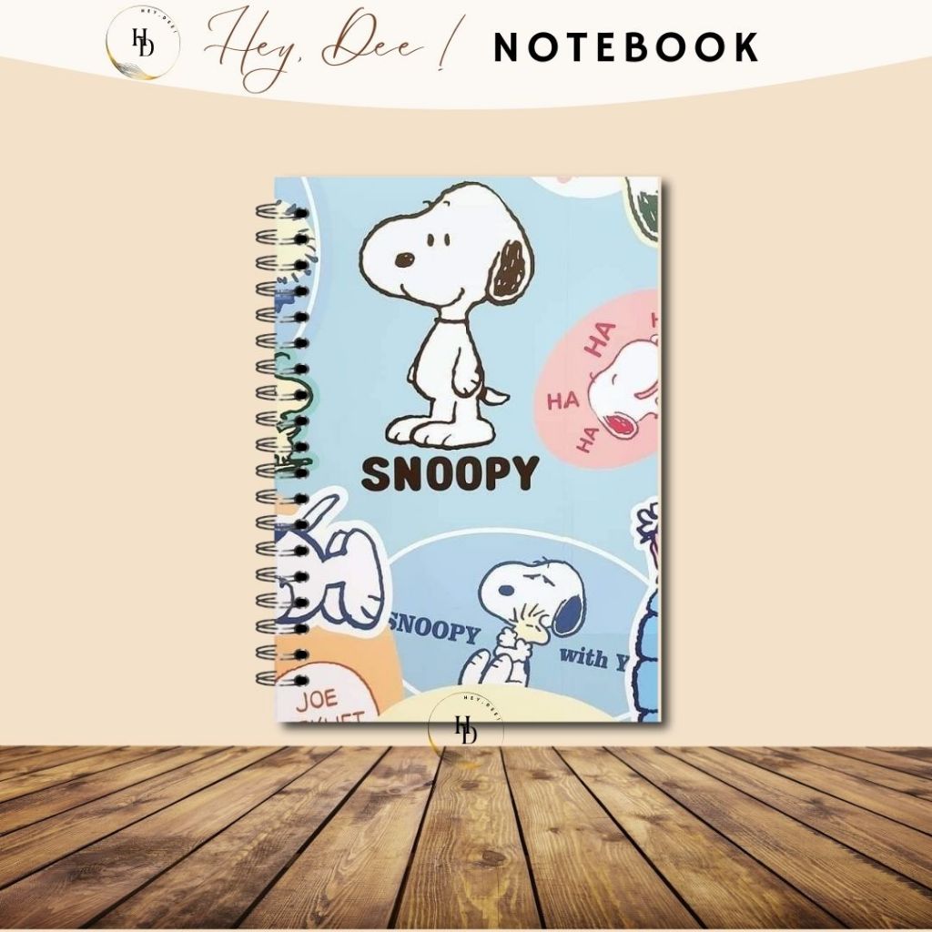 

HeyDee Notebook A5 Spiral Edisi SNOOPY