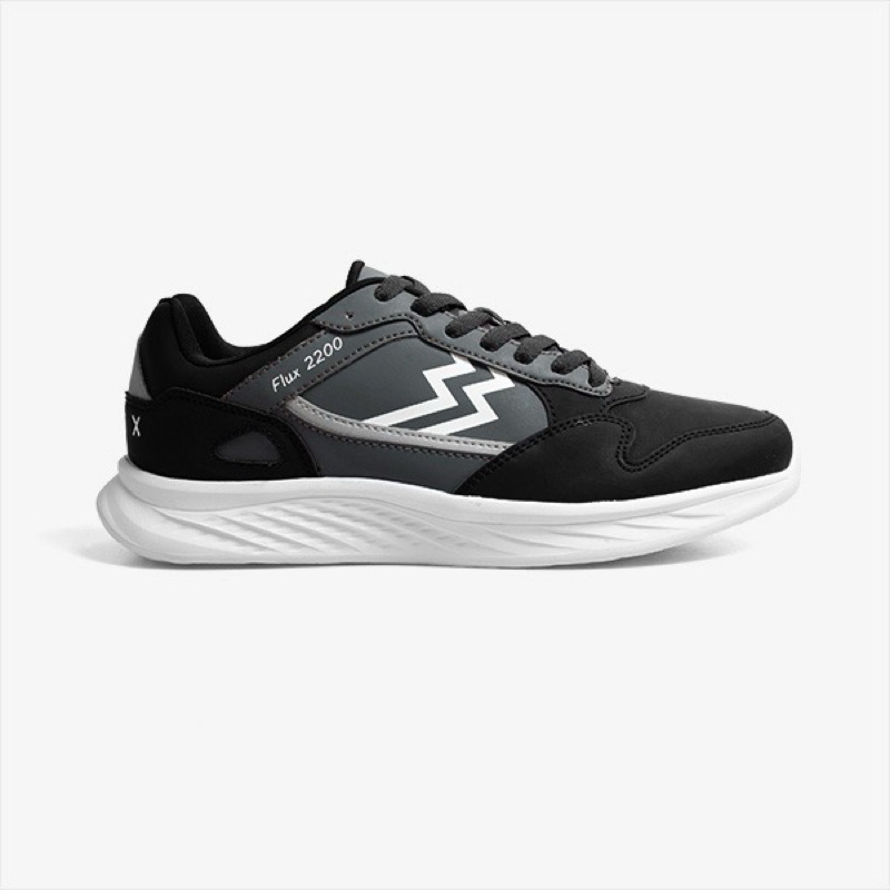 Sepatu Geoff Max Athletica Original - Rectus Fx Grey White | Sepatu Cupsole | Sepatu Olahraga | Sepa