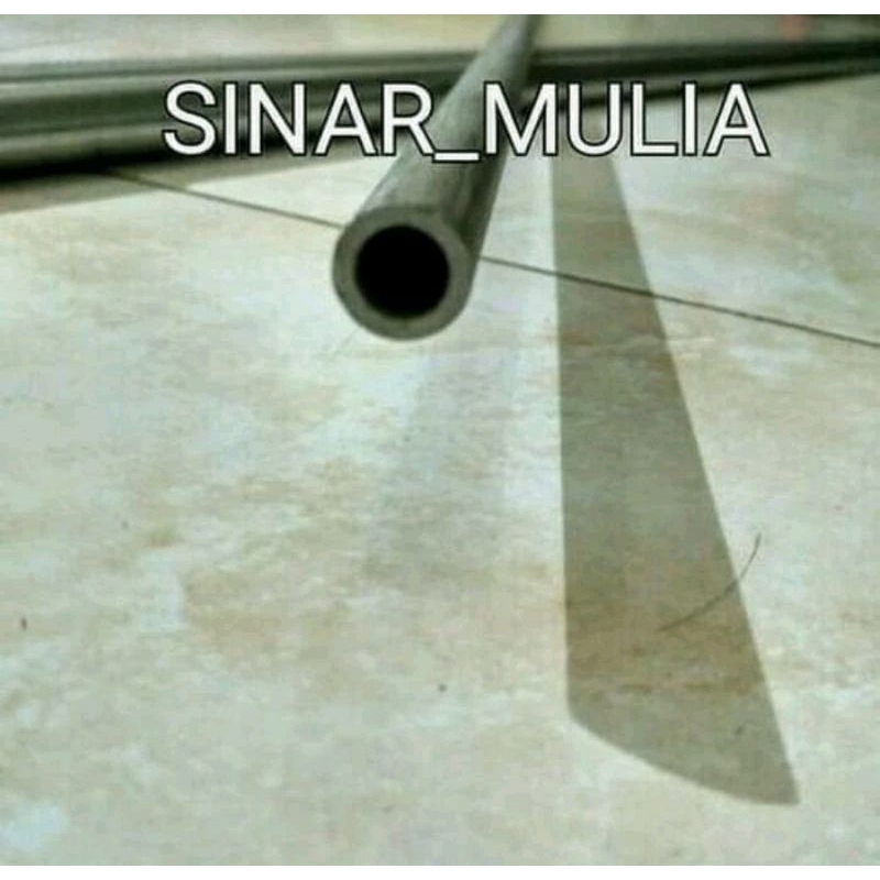 pipa stainless 304 diameter 14mm tebal 2mm panjang 100cm