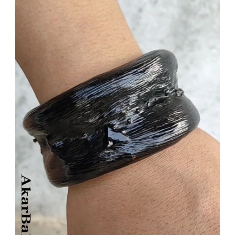 GELANG AKAR BAHAR JUMBO BABON SUPER MULUS FULL SERAT