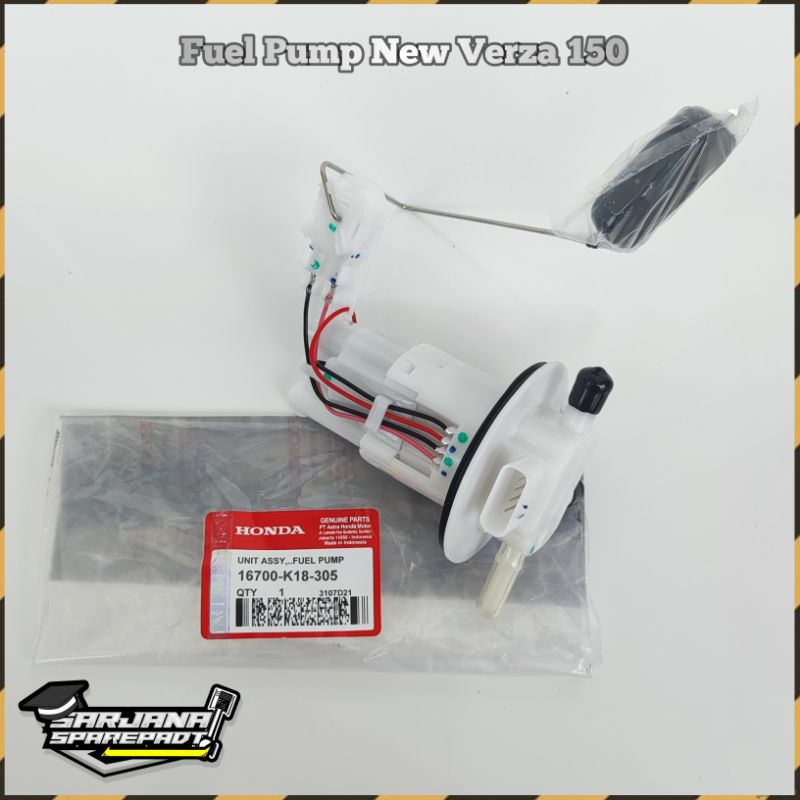 Fuel Ful Pump Pompa Bensin Motor Honda New Verza 150 Injection Injek Injeksi 2015