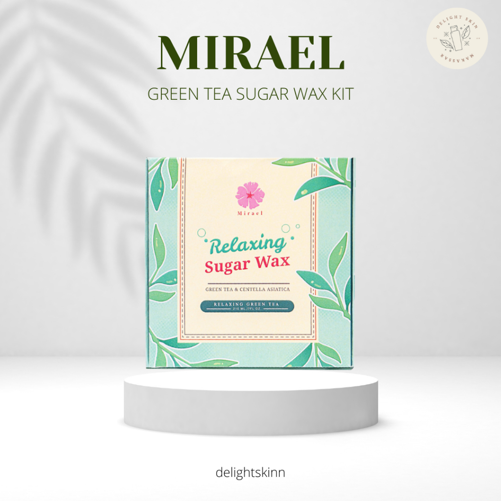 Mirael Green Tea Sugar Wax Kit