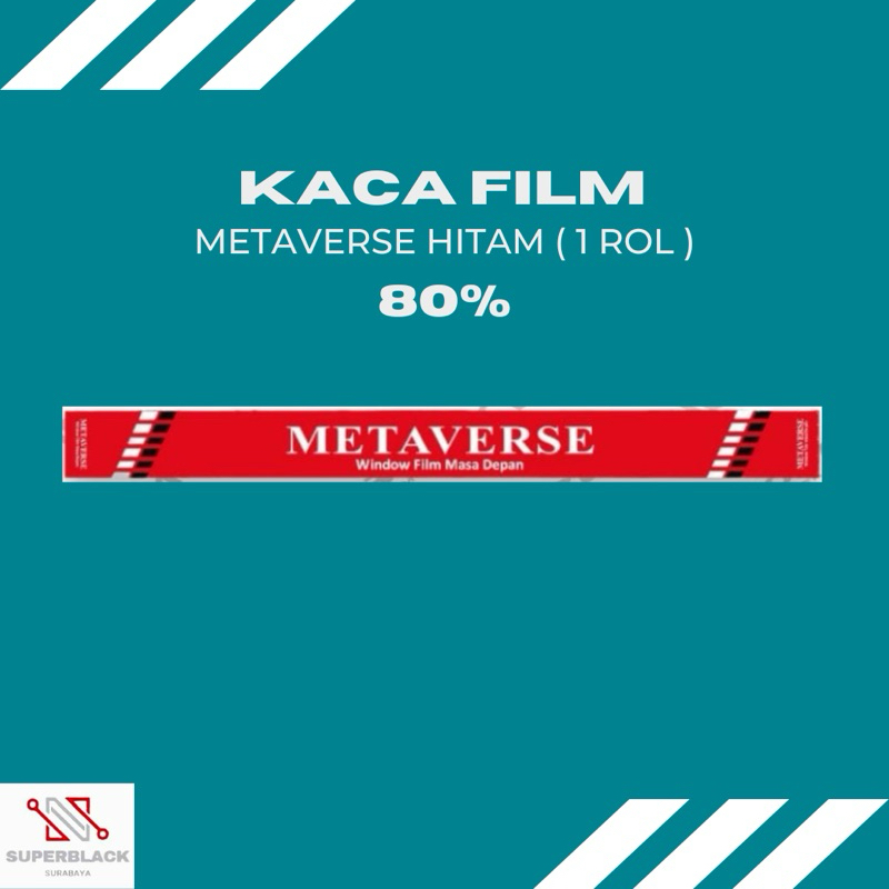 KACA FILM METAVERSE HITAM ( 1 ROL ) / KACA FILM MOBIL & GEDUNG