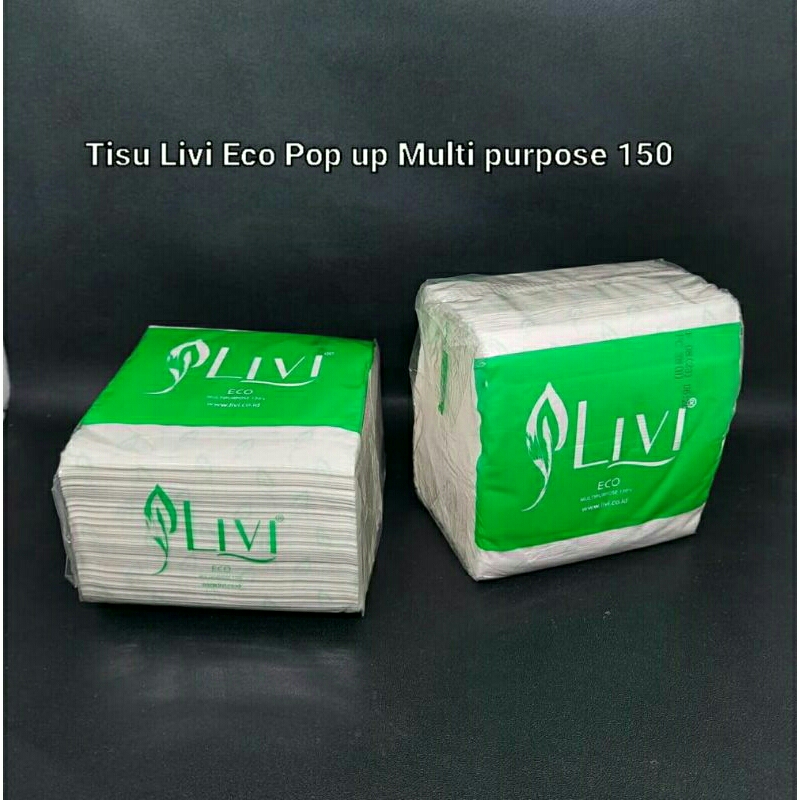 Tisu Livi Eco Multipurpose 150s
