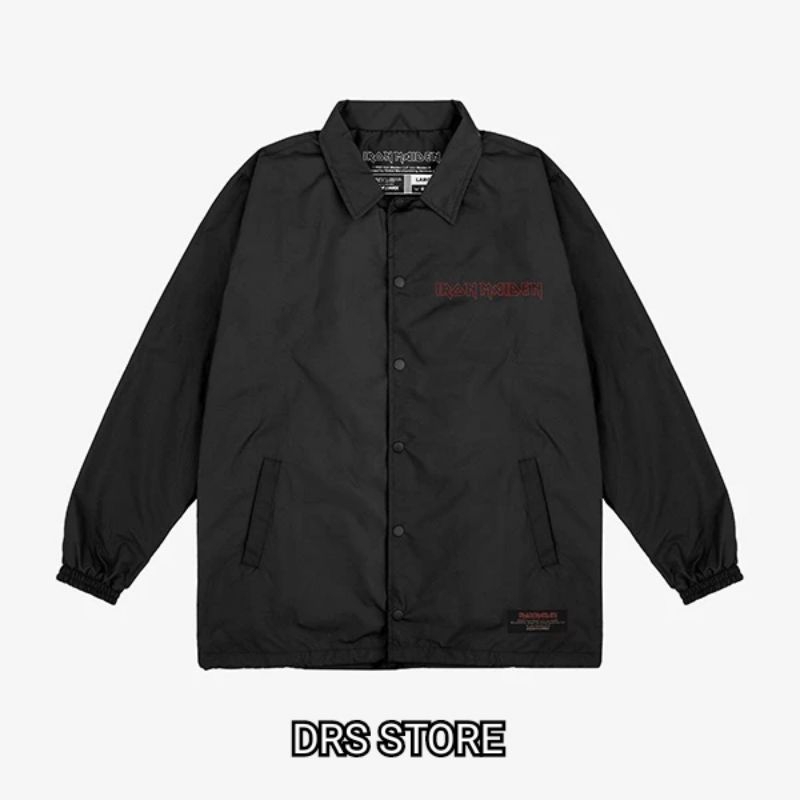 DRS STORE Geoff Max X Iron Maiden - Oni CJ Black | Jacket | Hoodie | Sweatshirt | Mantel