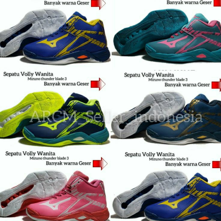 Pencarian Terkini  Sepatu Volly Mizuno Thunder Blade 3 Sepatu Olahraga Volly Wanita Mizuno Thunder B
