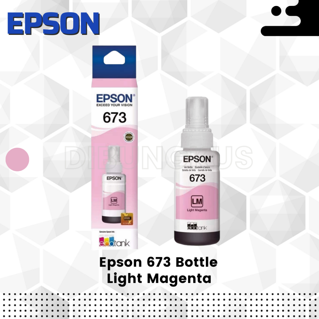 

Tinta Refill Epson Ink 673 Light Magenta Original 100%