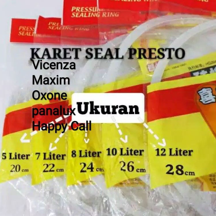 Karet  Seal Panci Presto Vicenza  Buruan Beli