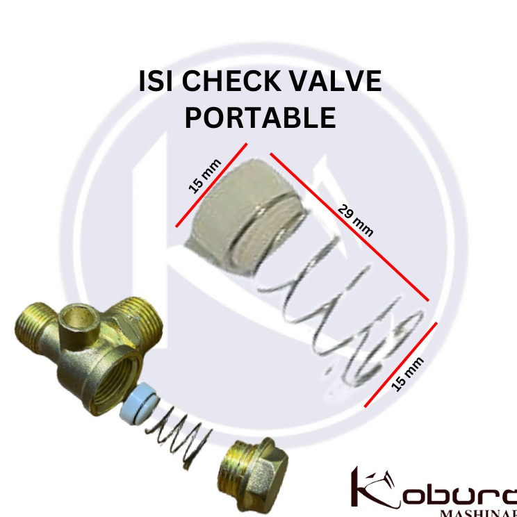 VeJ Isi Check Valve Portable Per Klep Kompresor Angin Kompresor Udara