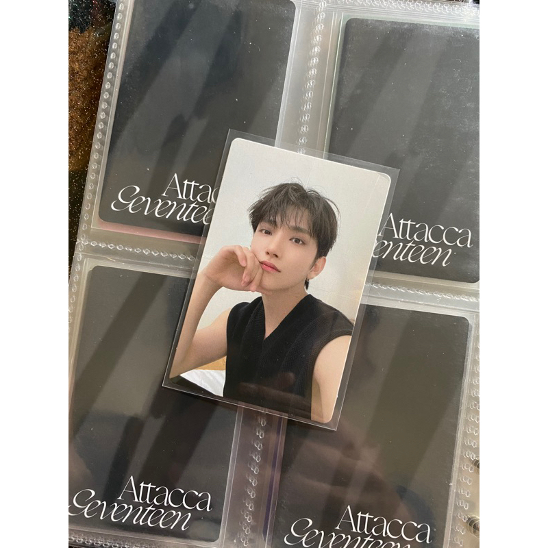 [ BOOKED ] Photocard seventeen Joshua Attaca op 1