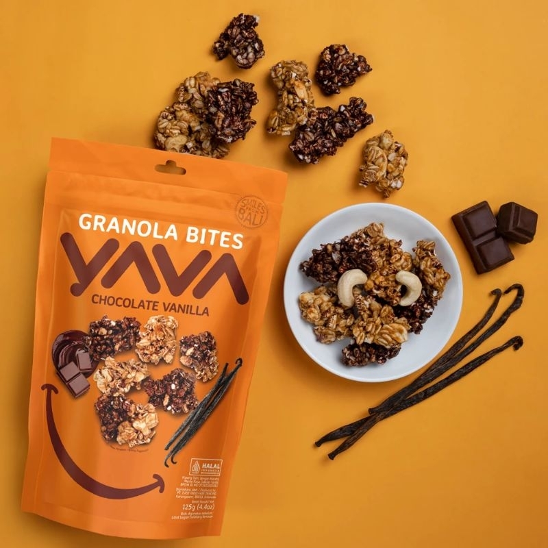 

YAVA Granola Bites Chocolate Vanilla 125 gr