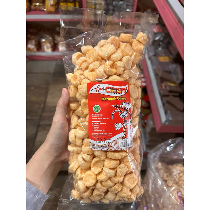 

KARUPUK UDANG SANCRISPY 200gr //MAKANAN BANGKA//OLEH-OLEH KHAS BANGKA//