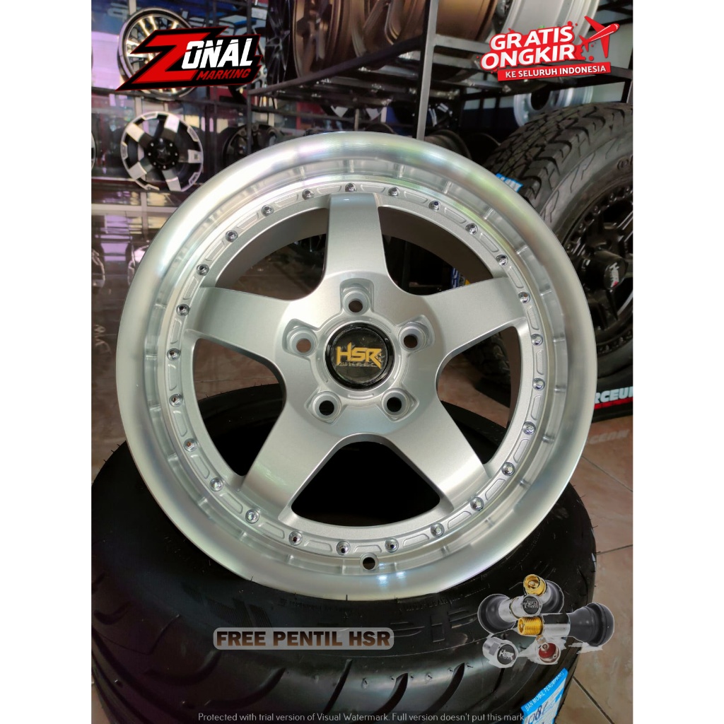 JUAL VELG MOBIL RACING HSR R16 BUAT ERTIGA XPANDER RUSH TERIOS INNOVA BRV