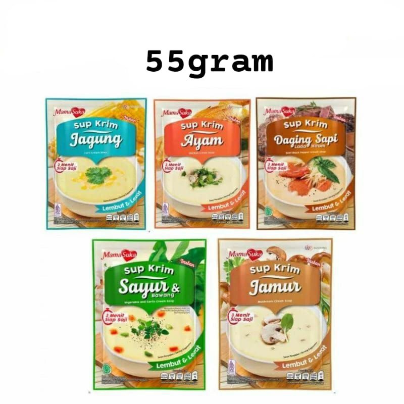 

Mama Suka Sup Krim 55gr