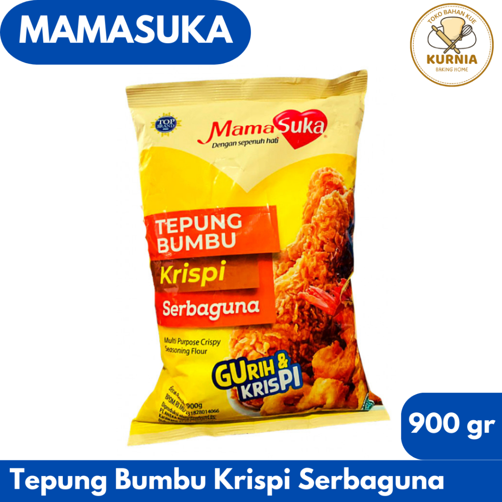 

MAMASUKA TEPUNG BUMBU KRISPI SERBAGUNA 900 GRAM