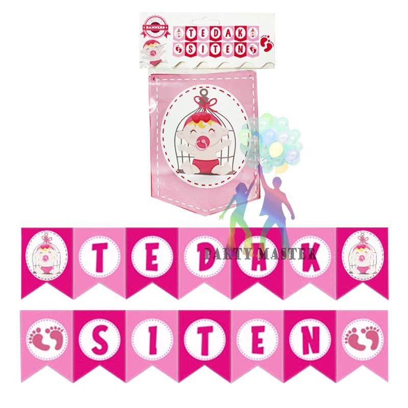 Dekorasi banner tedak siten