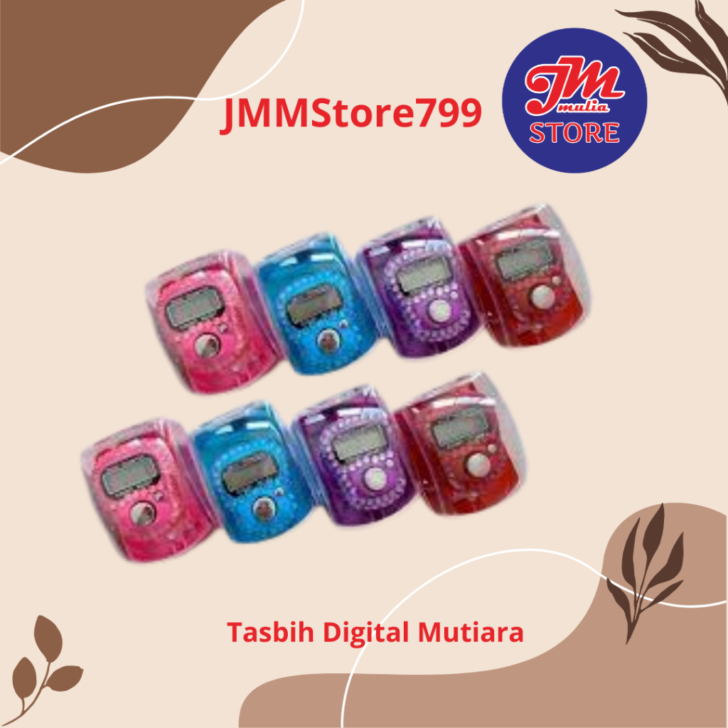 Tasbih Digital Cincin Cantik Mutiara