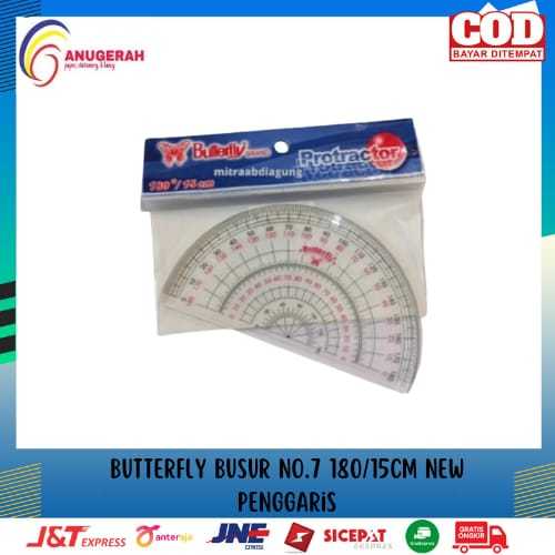 

BUTTERFLY BUSUR NO.7 180/15CM NEW PENGGARIS (PCS)