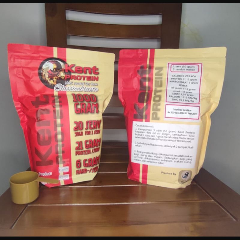 kent protein 100% kedelai