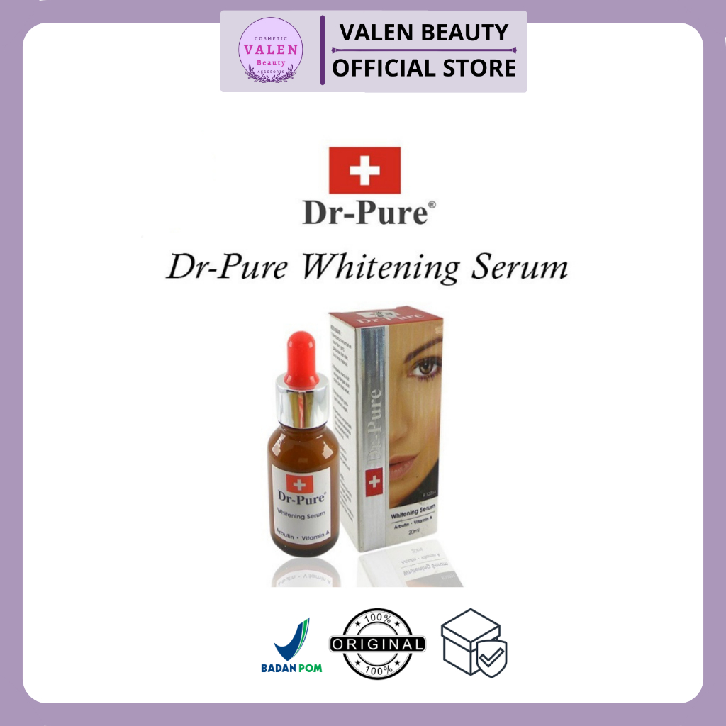 DR PURE SERUM WHITENING ORIGINAL BPOM - SERUM DR PURE BPOM