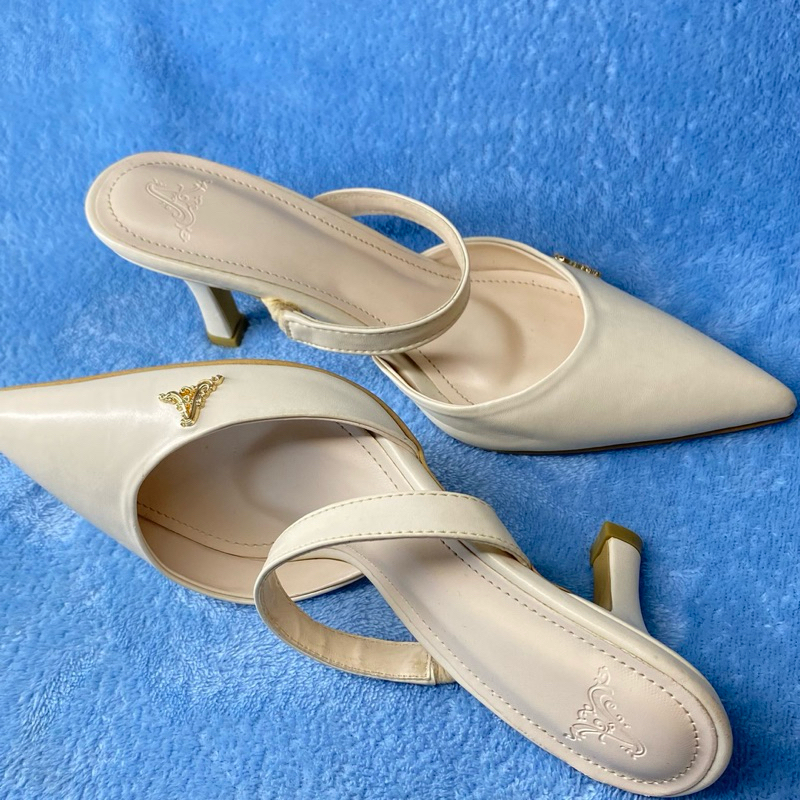 Heels JULES (By Ayu Dyah Andari) PRELOVED ORIGINAL