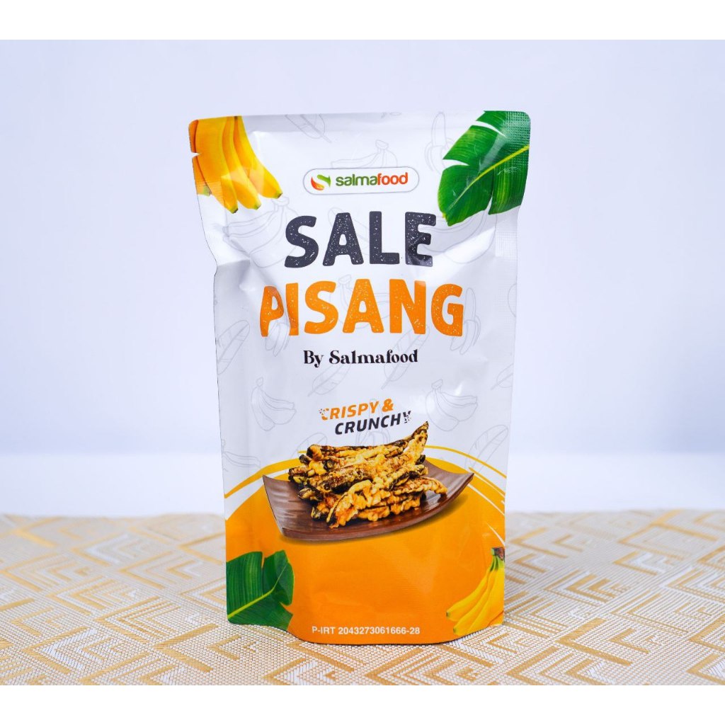 

Sale Pisang 100gr - Salmafood Pouch - Renyah Gurih Empuk Dan Legit